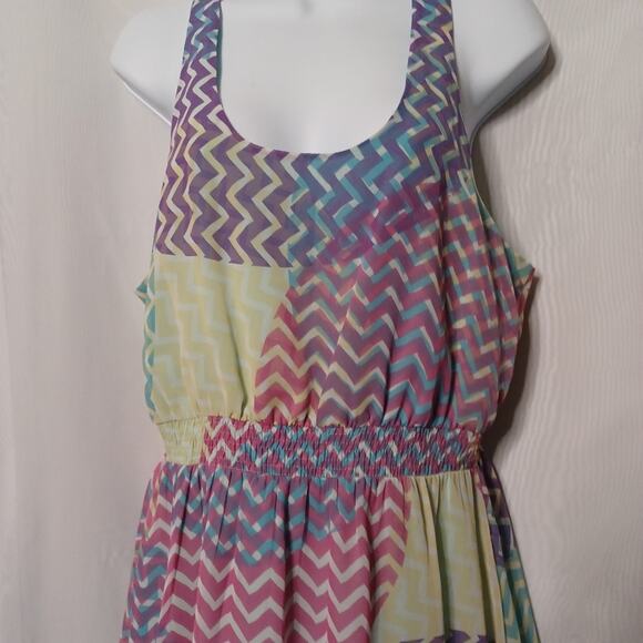 W118 by Walter Baker Sleeveless Multi-color Mini Dress. Size M - Picture 4 of 12